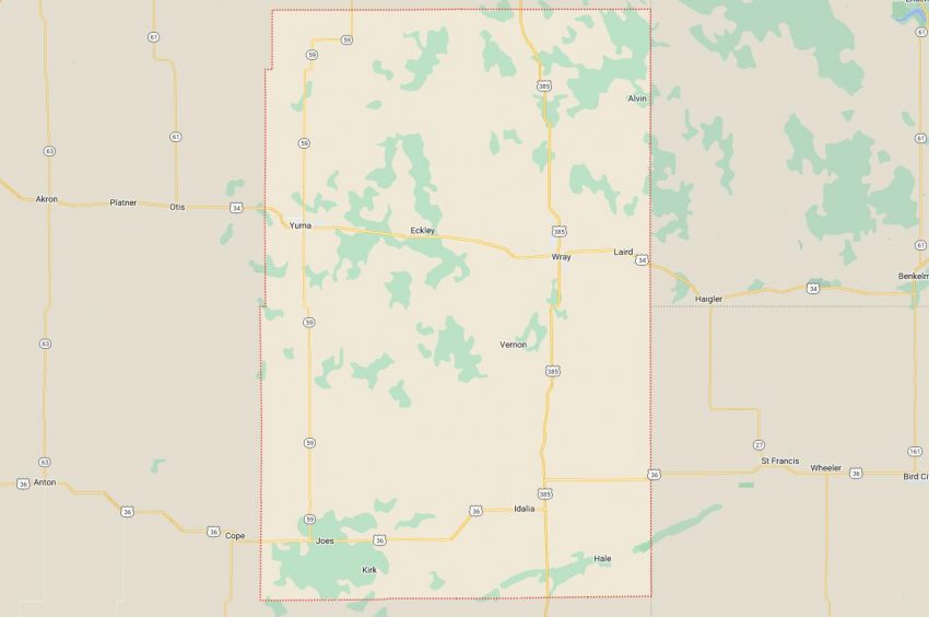 Cities And Towns In Yuma County Colorado Countryaah