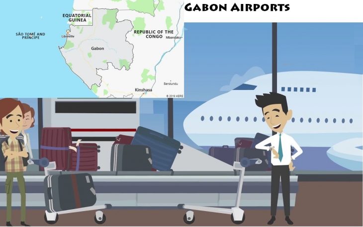 Airports in Gabon