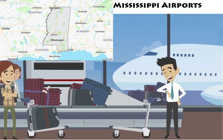 Airports in Mississippi