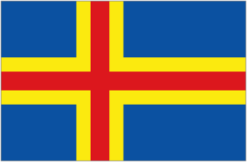 Aland National Flag