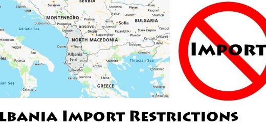 Albania Import Regulations