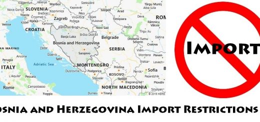 Bosnia and Herzegovina Import Regulations