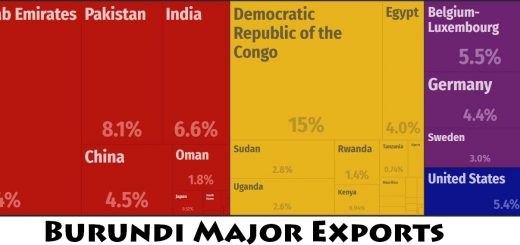 Burundi Major Exports