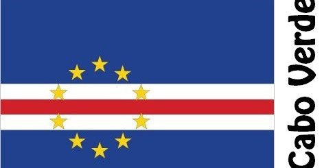 Cabo Verde Country Flag