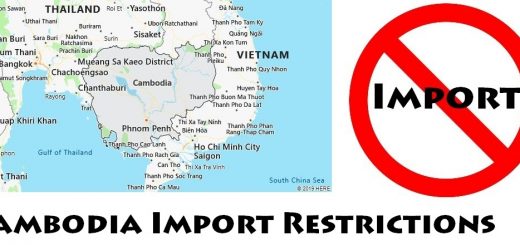 Cambodia Import Regulations