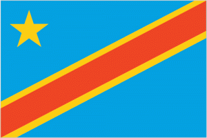 Congo Democratic Republic of the National Flag