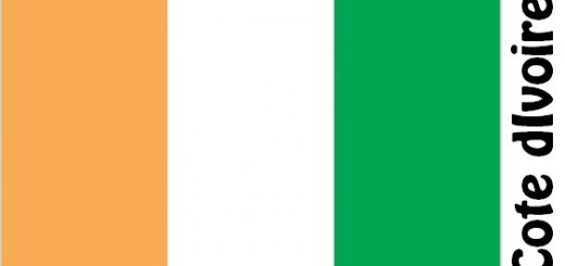 Cote dIvoire Country Flag
