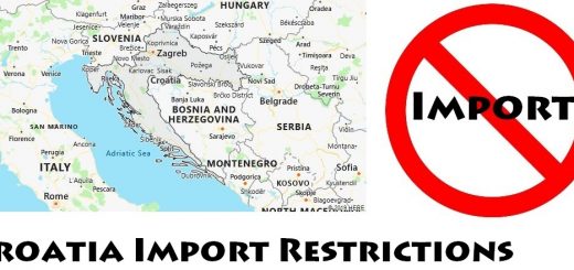 Croatia Import Regulations