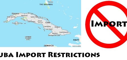 Cuba Import Regulations
