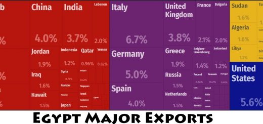 Egypt Major Exports