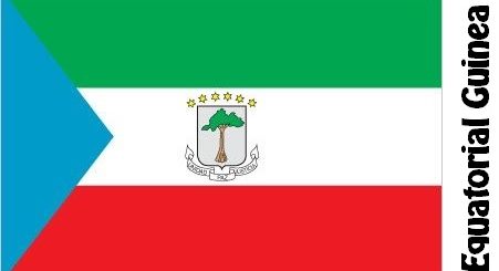 Equatorial Guinea Country Flag