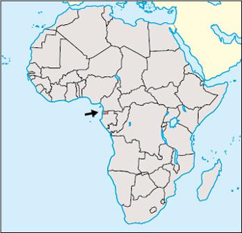 Equatorial Guinea Location Map