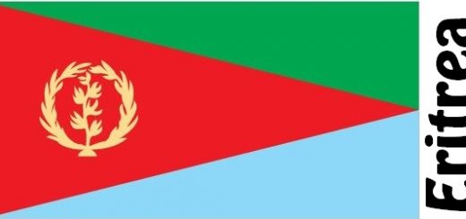 Eritrea Country Flag