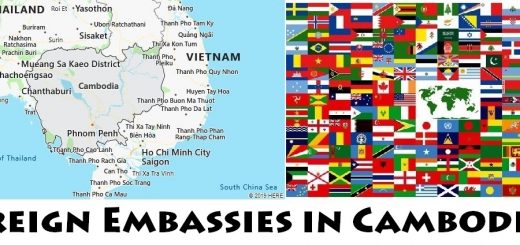Foreign Embassies and Consulates in Cambodia