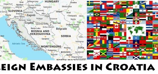Foreign Embassies and Consulates in Croatia