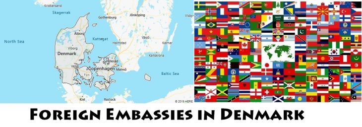 Foreign Embassies and Consulates in Denmark