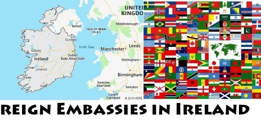 Foreign Embassies and Consulates in Ireland