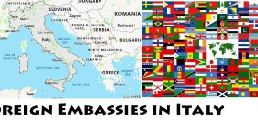 Foreign Embassies and Consulates in Italy
