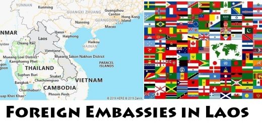 Foreign Embassies and Consulates in Laos