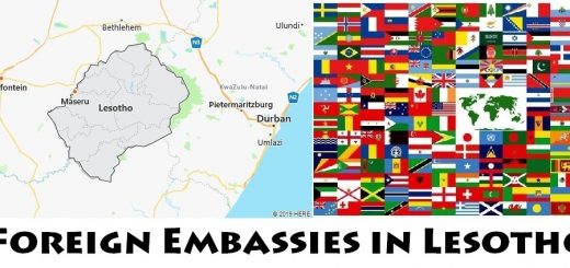 Foreign Embassies and Consulates in Lesotho