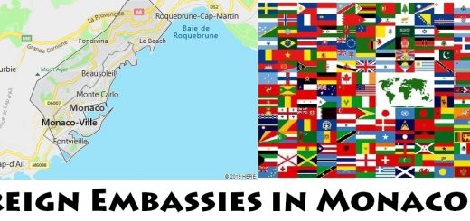 Foreign Embassies and Consulates in Monaco