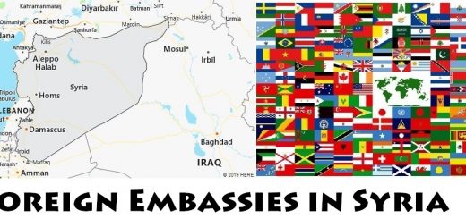 Foreign Embassies and Consulates in Syria