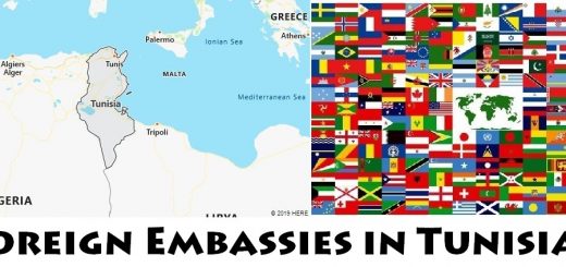 Foreign Embassies and Consulates in Tunisia