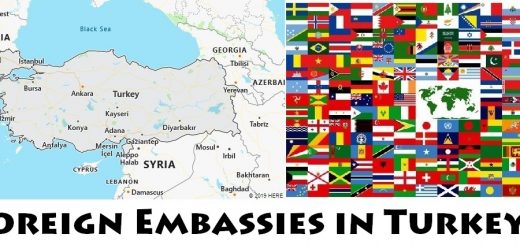 Foreign Embassies and Consulates in Turkey