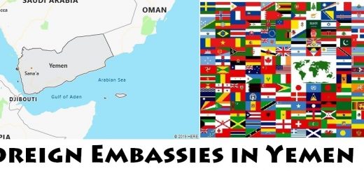 Foreign Embassies and Consulates in Yemen