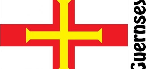 Guernsey Country Flag