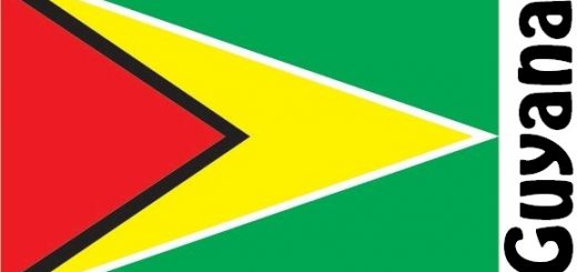 Guyana Country Flag