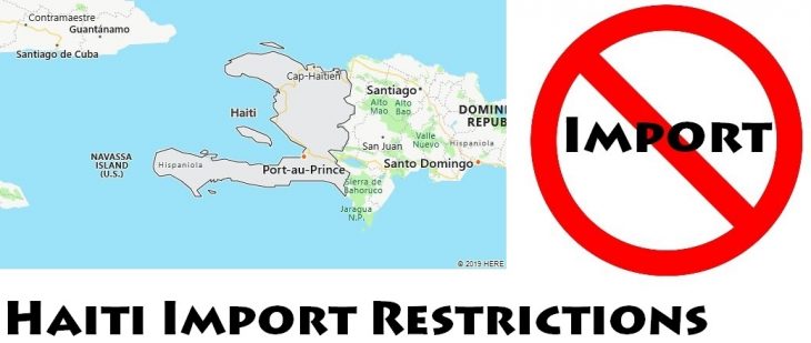 Haiti Import Regulations