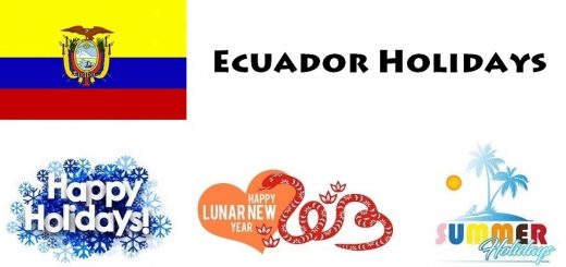 Holidays in Ecuador