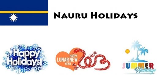 Holidays in Nauru