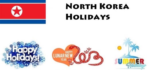 Holidays in North Korea