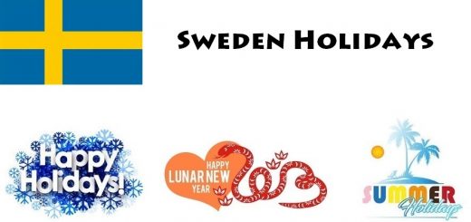 Holidays in Sweden