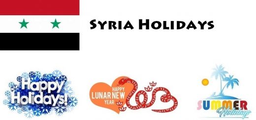 Holidays in Syria