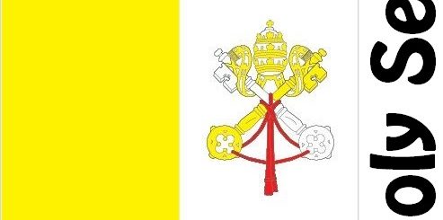Holy See Country Flag