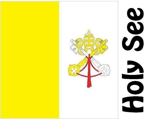 Holy See Country Flag