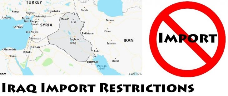 Iraq Import Regulations