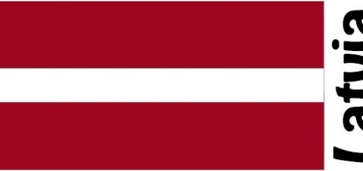 Latvia Country Flag