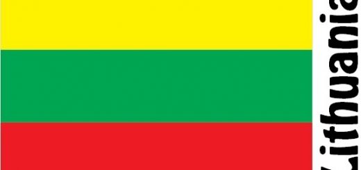 Lithuania Country Flag