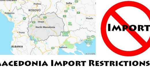 Macedonia Import Regulations
