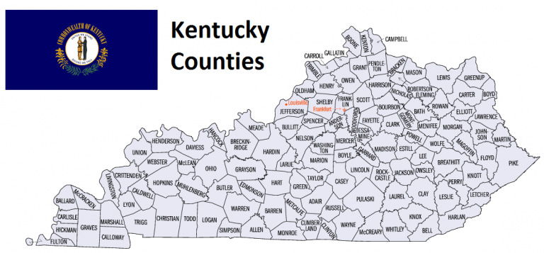 List Of All Counties In Kentucky 8211