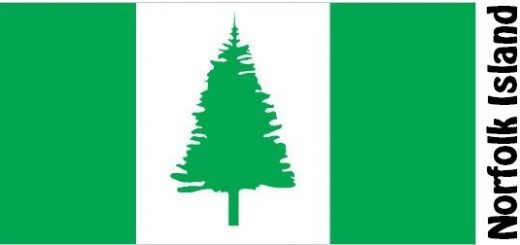 Norfolk Island Country Flag
