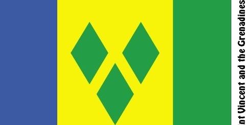 Saint Vincent and the Grenadines Country Flag