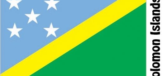Solomon Islands Country Flag