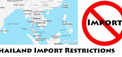 Thailand Import Regulations