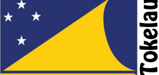 Tokelau Country Flag