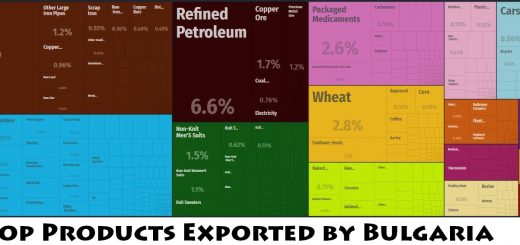 Top Products Exported by Bulgaria